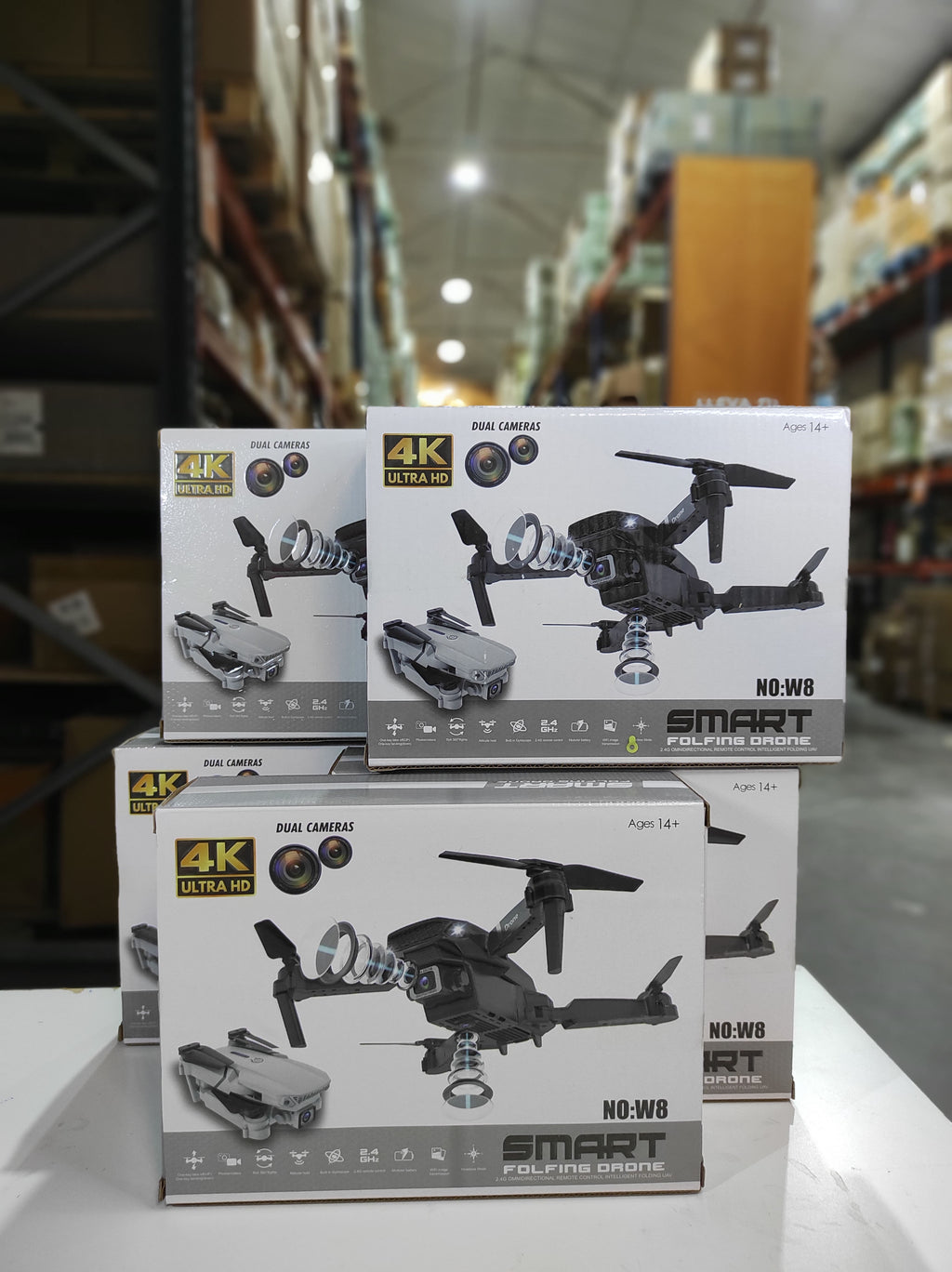 dron doble cámara 4K