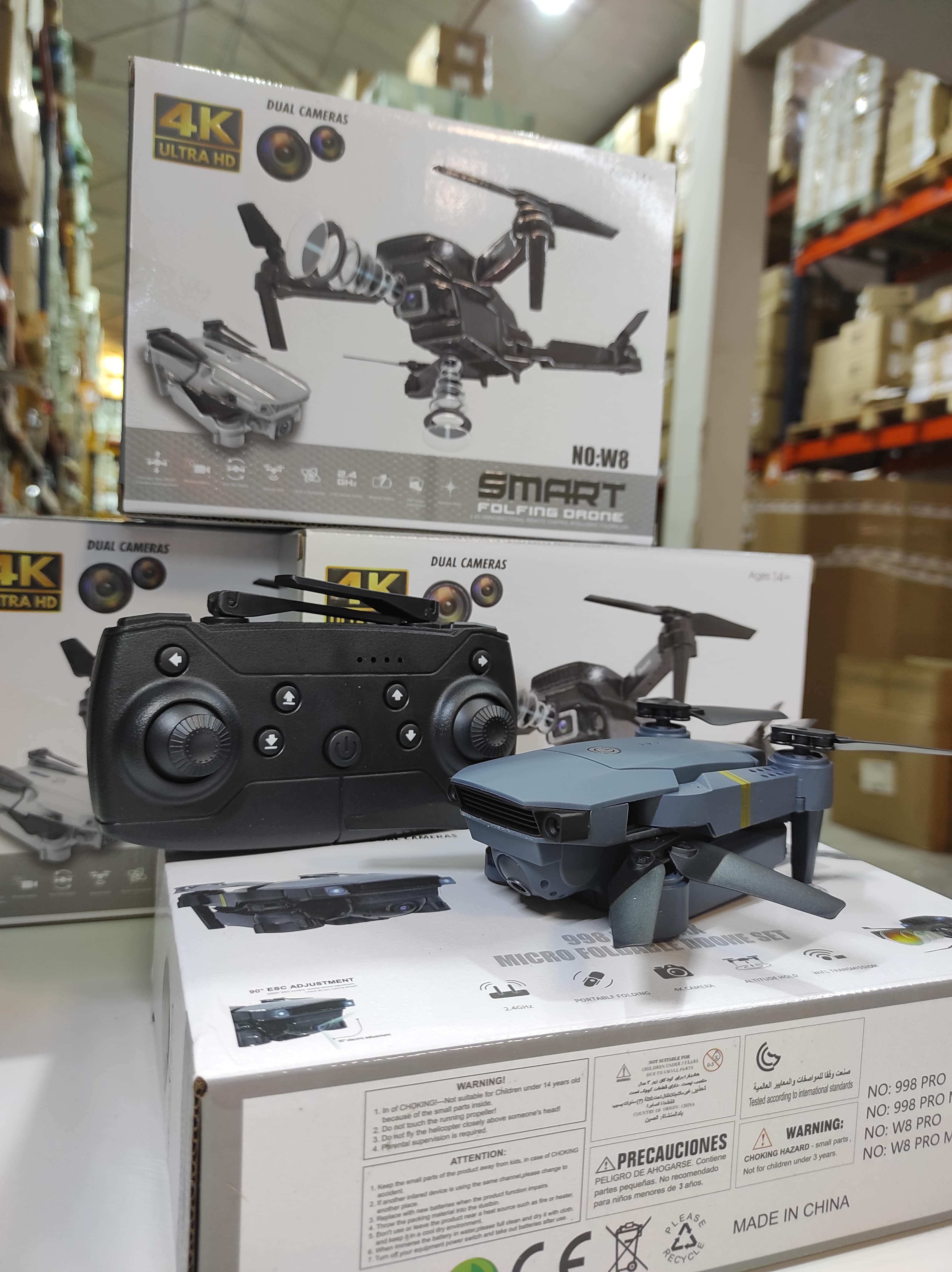 dron doble cámara 4K