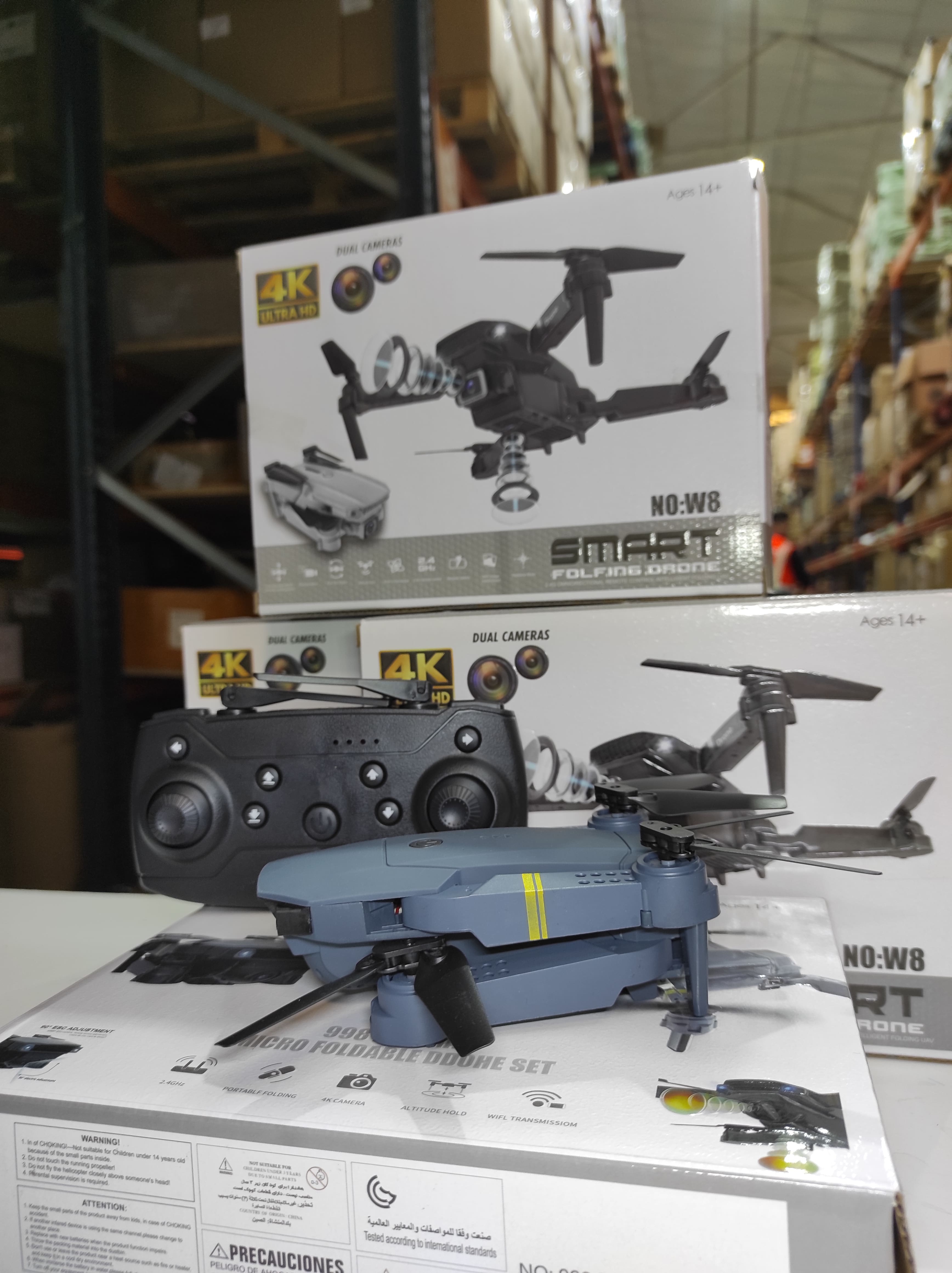 dron doble cámara 4K